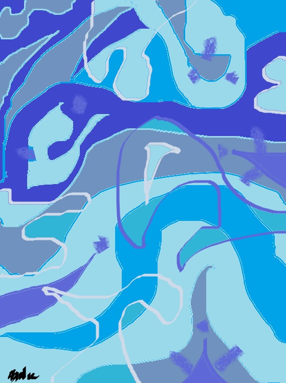 a bleue projet livre