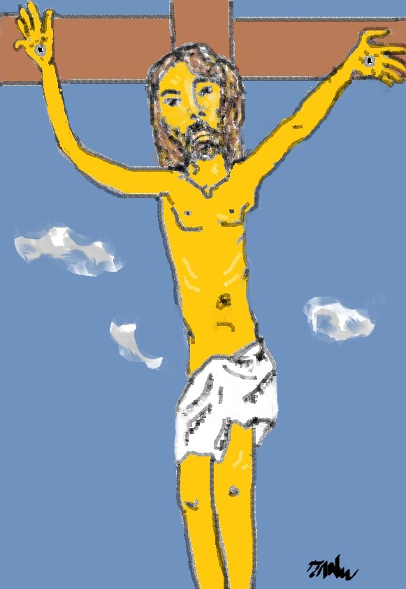Christ jaune a paris