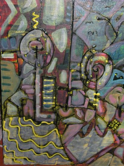 la muse et le peintre