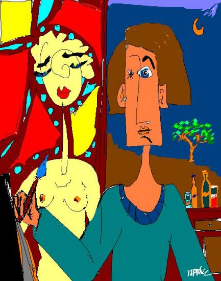 la muse et l'artiste